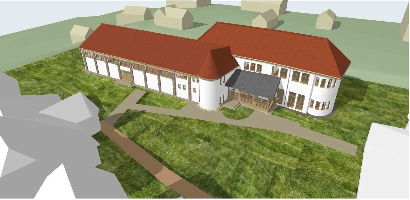 Közösségi tér és tornaterem