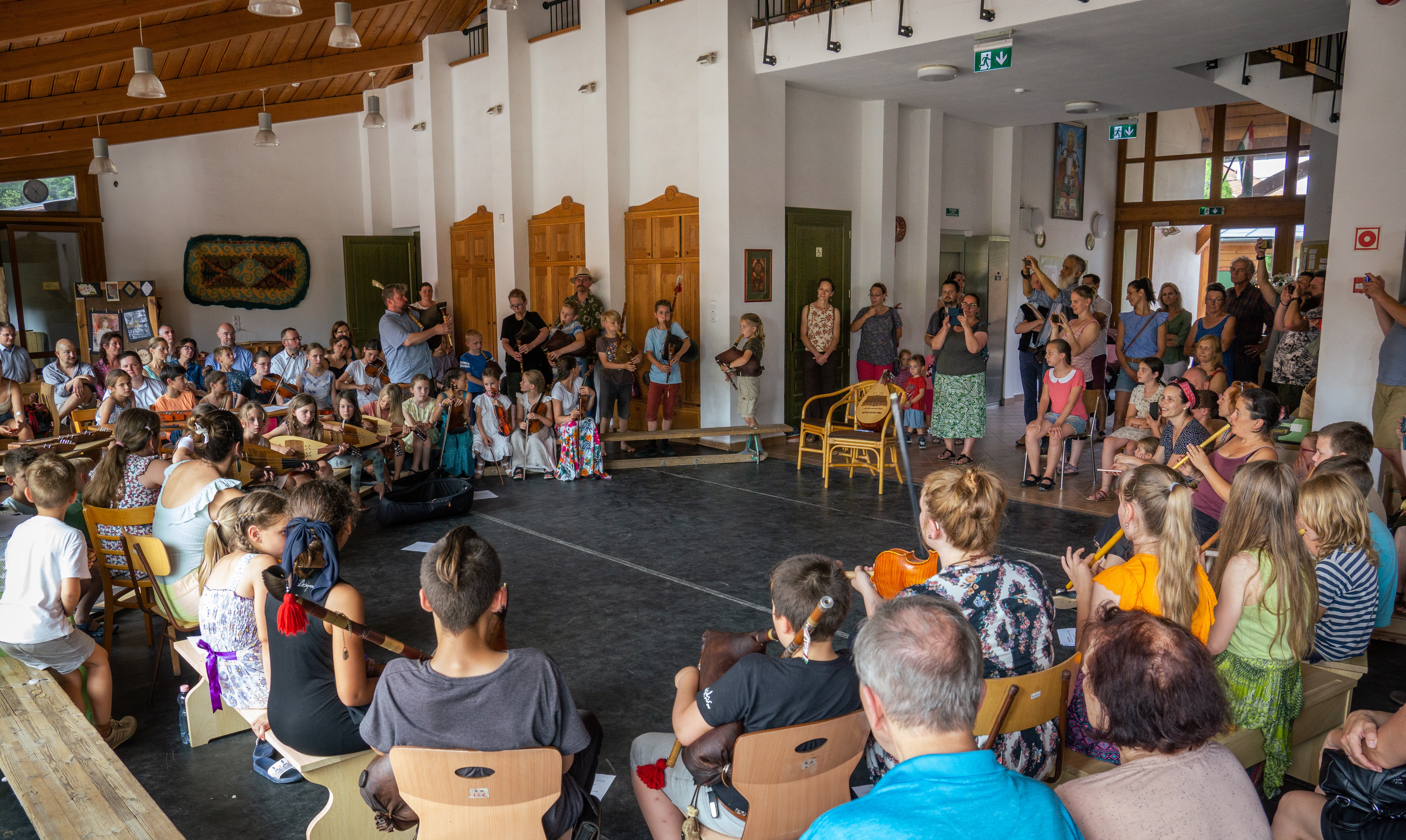 Népzenetábor a Búzaszemben